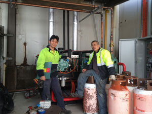 Commercial Refrigeration Service Project